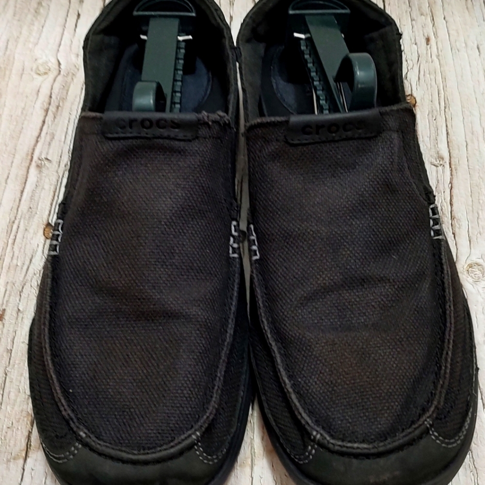 Crocs Black Slip on Loafer Size M9